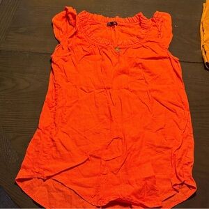 GAP Bright Orange Women's Blouse